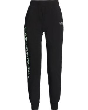 EA7 Pants Cotton, Elastane - Black