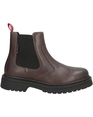 Tommy Hilfiger Ankle Boots Leather - Brown
