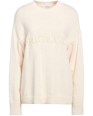 Motel Cream Sweater Acrylic, Viscose, Wool, Alpaca Wool - Natural