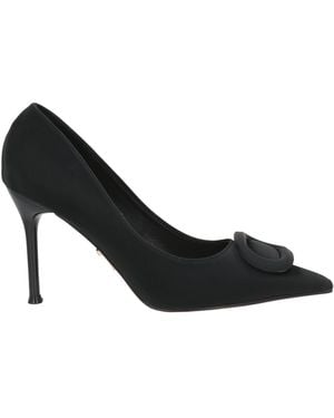 Twenty Four Haitch Court Shoes - Black