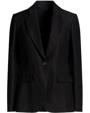 Brunello Cucinelli Blazer Viscose, Linen, Brass - Black