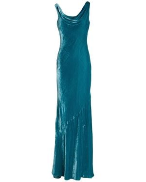 Saloni Maxi Dresses - Blue