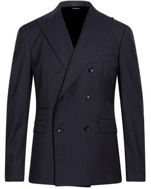 Tonello Midnight Blazer Virgin Wool, Elastane - Blue