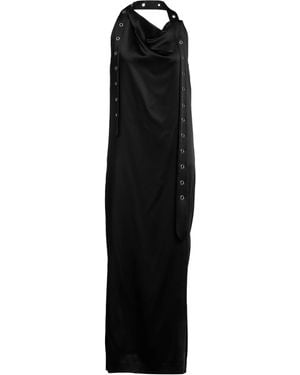 Off-White c/o Virgil Abloh Maxi Dress Acetate, Viscose, Elastane - Black
