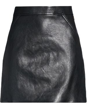 Bally Mini Skirt Lambskin - Black