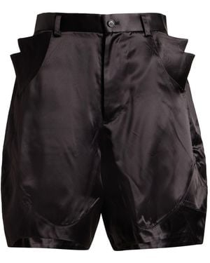 Comme des Garçons Shorts & Bermuda Shorts Acetate - Black