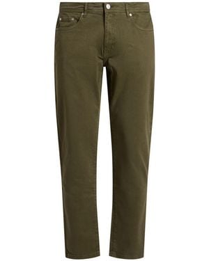 Liu Jo Military Trousers Cotton, Elastane - Green