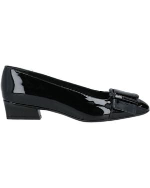Ferragamo Ballet Flats Calfskin - Black