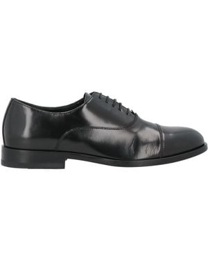Rossi Lace-Up Shoes Leather - Gray