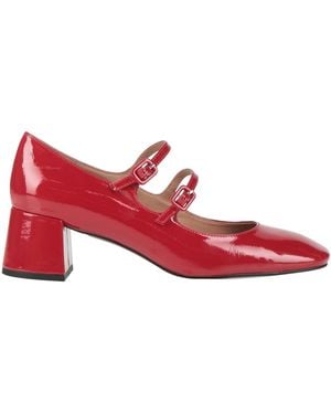 Bibi Lou Court Shoes - Red