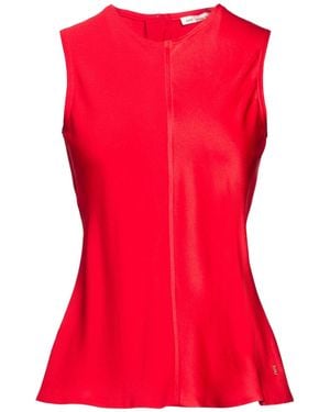 Ami Paris Top Acetate, Viscose - Red