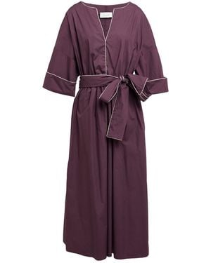 Souvenir Clubbing Midi Dress Cotton - Purple