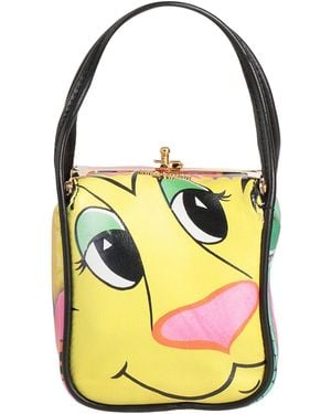 Moschino Couture -- Handbag Leather - Yellow