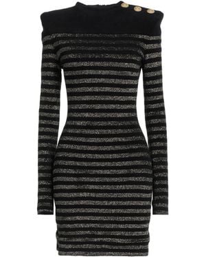 Balmain Mini Dress - Black
