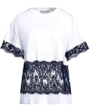 ERMANNO FIRENZE T-Shirt Cotton, Polyamide - White