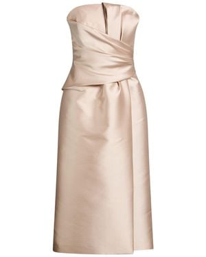 Alberta Ferretti Vestito Midi - Neutro