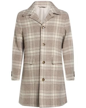 Paoloni Coat Wool, Polyamide, Cashmere - Natural