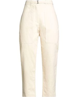 Tela Ivory Jeans Cotton, Linen - Natural