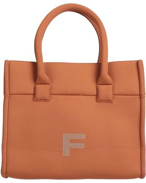 Fisico Tan Handbag Polyester, Polyamide - Brown