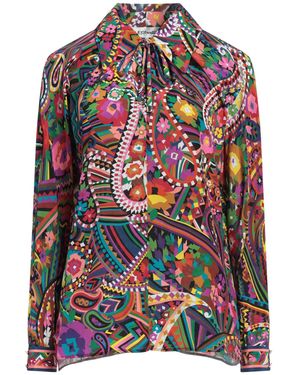 Leonard Paris Top Silk - Green