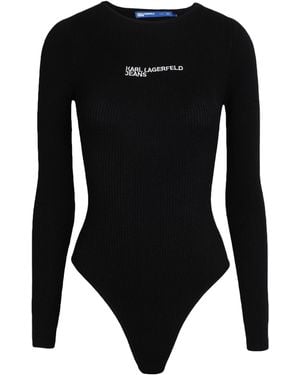 Karl Lagerfeld Bodysuit - Schwarz