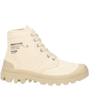 Palladium Ankle Boots - Natural