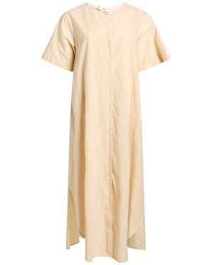 Ottod'Ame Midi Dress Cotton - Natural