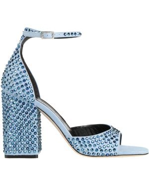 Paris Texas Sandals Leather - Blue