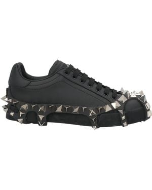 Dolce & Gabbana Sneakers Calfskin - Black