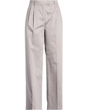MAX&Co. Trousers Cotton, Elastane - Grey