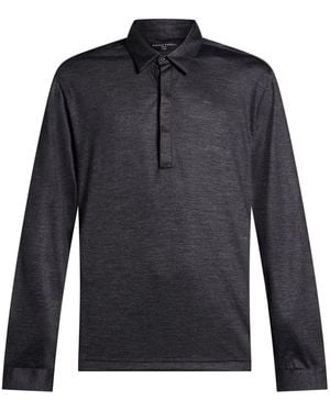 Daniele Fiesoli Lab Polo Shirt Merino Wool - Blue