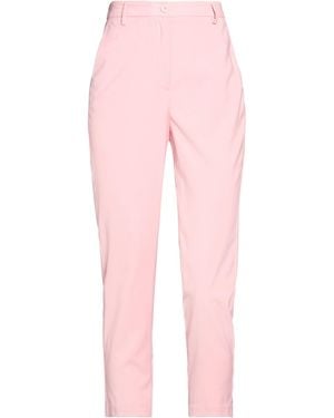 ViCOLO Light Trousers Polyester, Viscose, Elastane - Pink