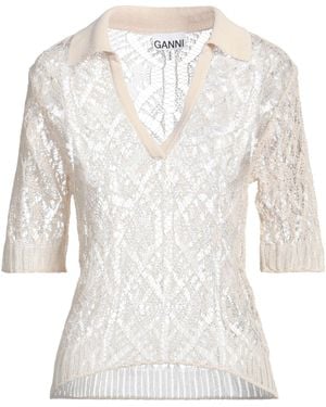 Ganni Jumper - White