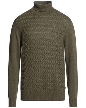 Conte Of Florence Turtlenecks - Green