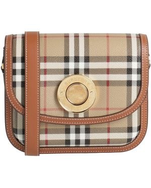 Burberry Cross-Body Bag Leather - Brown