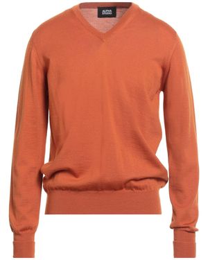 Alpha Studio Pullover - Orange
