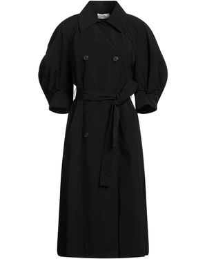 MEIMEIJ Overcoat & Trench Coat - Black