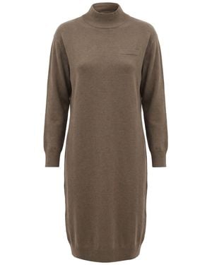 Peserico Midi Dresses - Brown