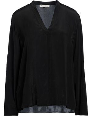 Manila Grace Top Viscose, Silk - Black