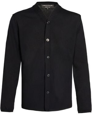 Comme des Garçons Cardigan Cotton, Polyester - Black