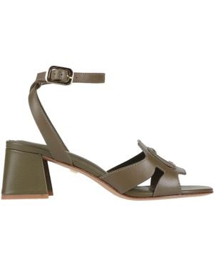 Lola Cruz Sandals Leather - White