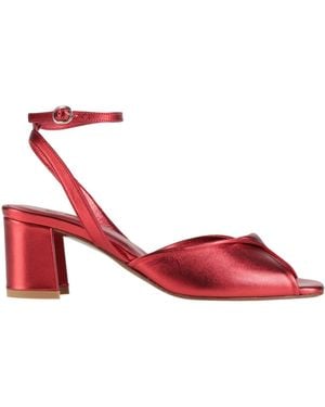 BY FAR Sandals Soft Leather - Red