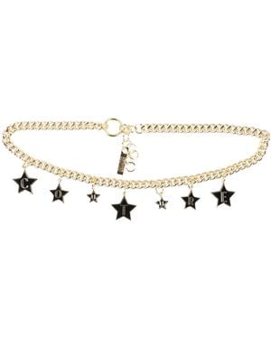 Versace Jeans Couture Belt Metal - Metallic