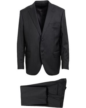 Lubiam Suit Wool - Black