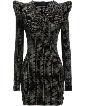 Balmain Mini Dress - Black
