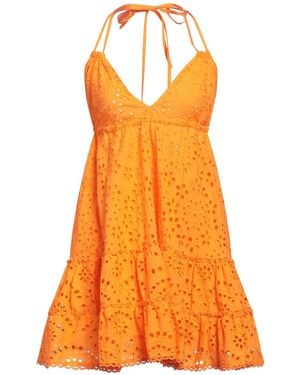No Secrets Minivestido - Naranja