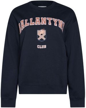 Ballantyne Sweatshirt Cotton - Blue