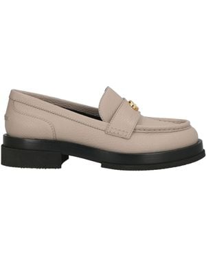Pollini Loafers Leather - Grey