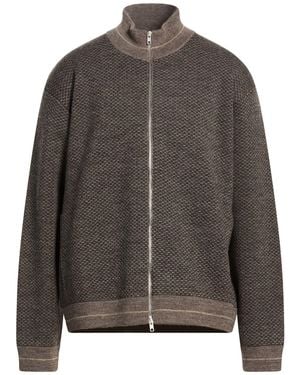 Maison Margiela Taupe Cardigan Wool, Polyamide - Grey