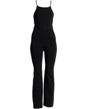 Courreges Jumpsuit Viscose, Polyester - Black